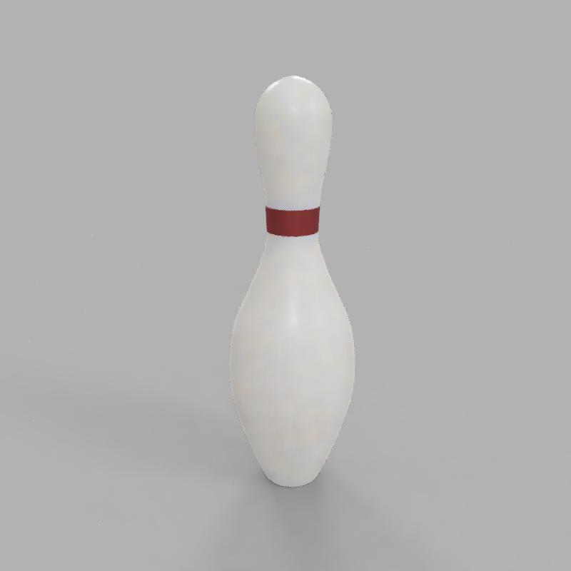 Mini Bowling Pin, Hard Maple Wood – SixStar Bowling